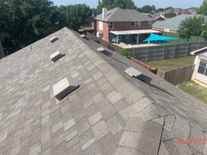 Cool Roof Light Gray Asphalt Dallas Roofing Contractor